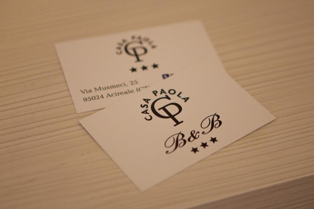 Casapaola B&B Rooms Acireale Dış mekan fotoğraf
